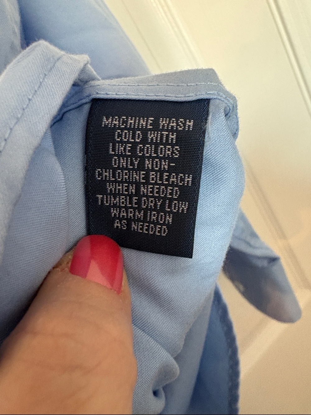 Preswick & Moore Light Blue Button-Down Casual Shirt - 2X - Picture 3 of 6